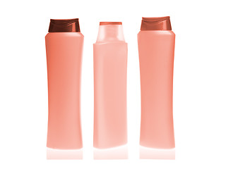 Image showing cosmetic bottles