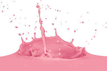 Image showing splashing milk