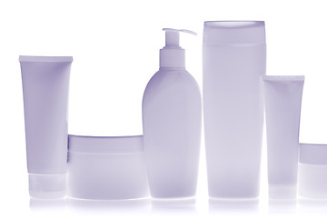 Image showing cosmetic bottles