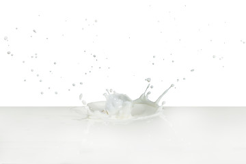 Image showing milk splash