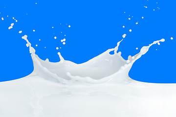 Image showing milk splash