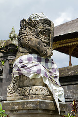 Image showing statue of hindu deamon