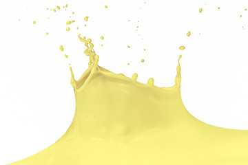 Image showing splashing milk