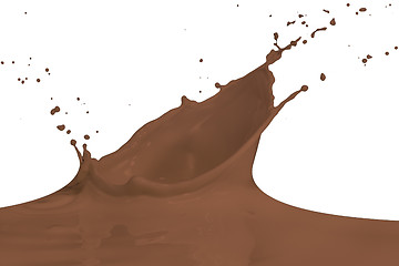 Image showing splashing milk