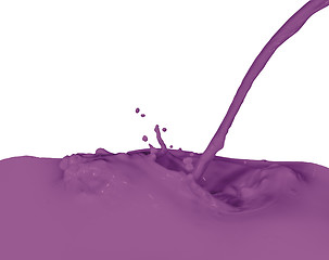 Image showing splashing paint