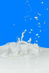 Image showing milk splash