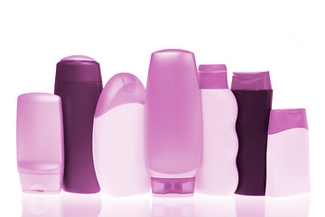 Image showing cosmetic bottles