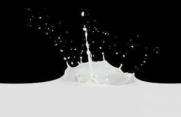 Image showing milk splash