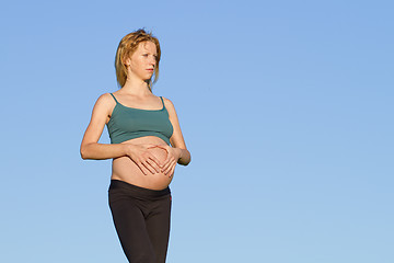 Image showing pregnant woman