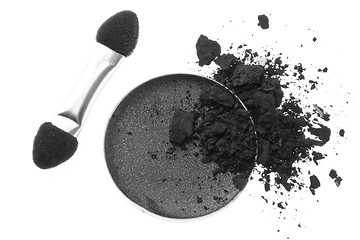 Image showing crushed eyeshadow