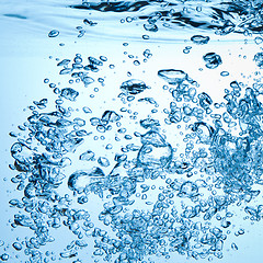 Image showing bubbles in water