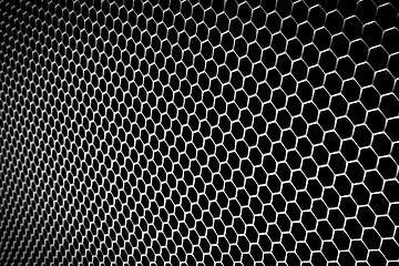 Image showing abstract metallic grid