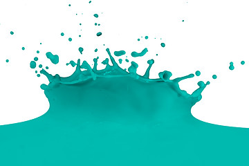 Image showing splashing paint