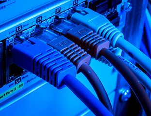 Image showing network cables