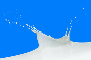 Image showing milk splash