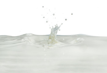 Image showing milk splash