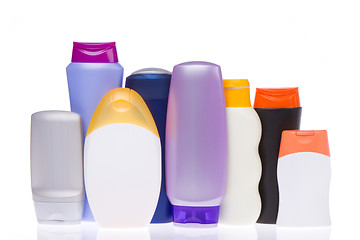 Image showing cosmetic bottles