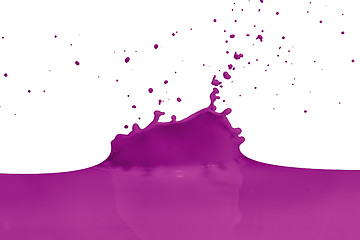 Image showing splashing paint