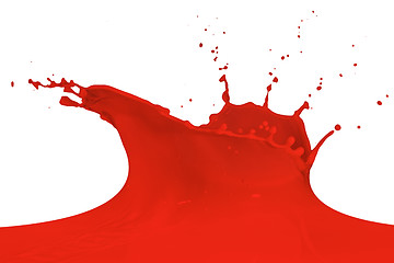 Image showing splashing paint