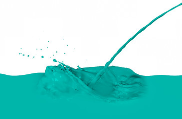 Image showing splashing paint