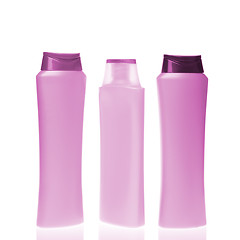 Image showing cosmetic bottles