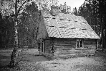 Image showing old wooden house