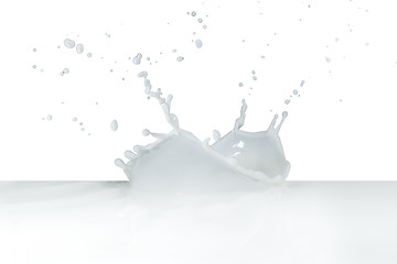 Image showing milk splash