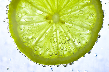 Image showing lime with bubbles