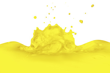 Image showing splashing paint