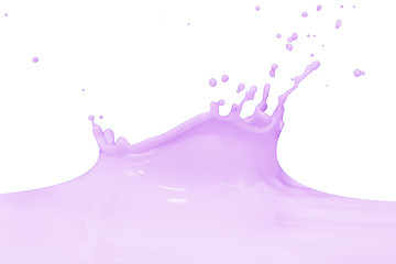 Image showing splashing milk