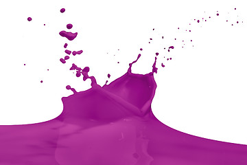 Image showing splashing paint