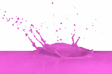 Image showing splashing paint