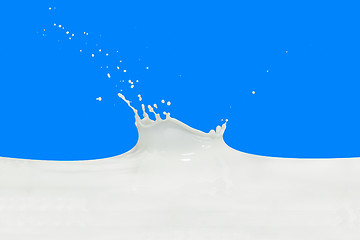 Image showing milk splash