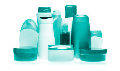 Image showing cosmetic bottles