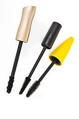 Image showing mascara brushes