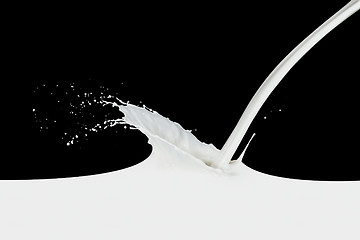 Image showing milk splash