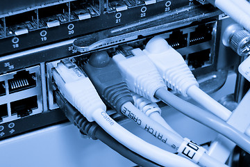 Image showing ethernet cables