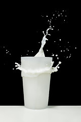 Image showing milk splash