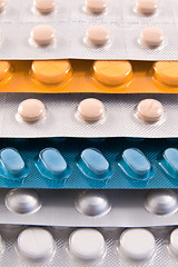 Image showing packs of pills