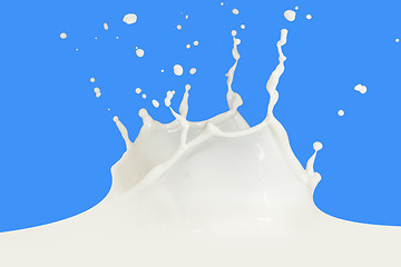 Image showing milk splash