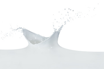 Image showing milk splash