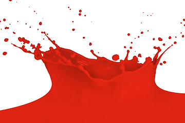 Image showing splashing paint