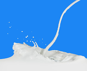 Image showing milk splash