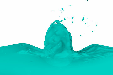 Image showing splashing paint