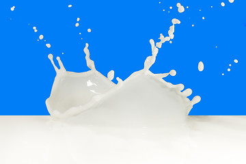 Image showing milk splash