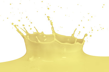 Image showing splashing milk