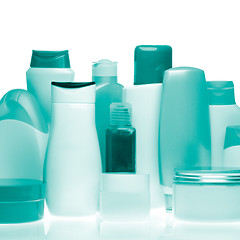 Image showing cosmetic bottles