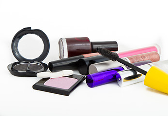 Image showing collection of make-up