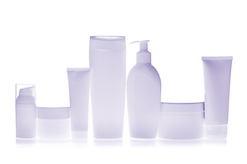 Image showing cosmetic bottles