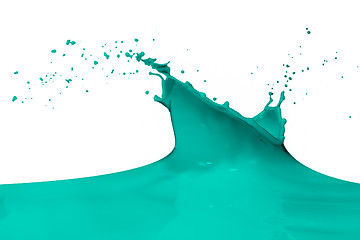 Image showing splashing paint